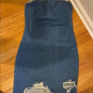 Jean dress